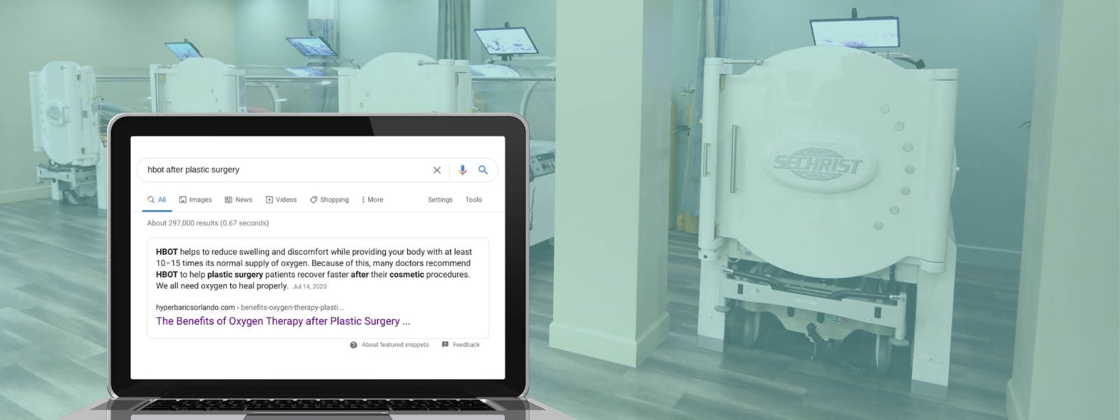 SEO Case Study: Helping Orlando’s leading hyperbaric center reach more patients